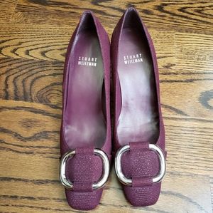 NWT Stuart Weitzman block heels size 5.5